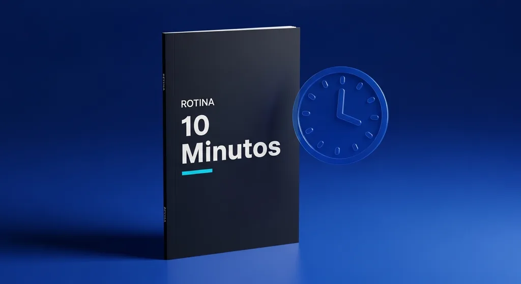 Capa da Rotina de Manutenção dos 10 Minutos Diários com IA